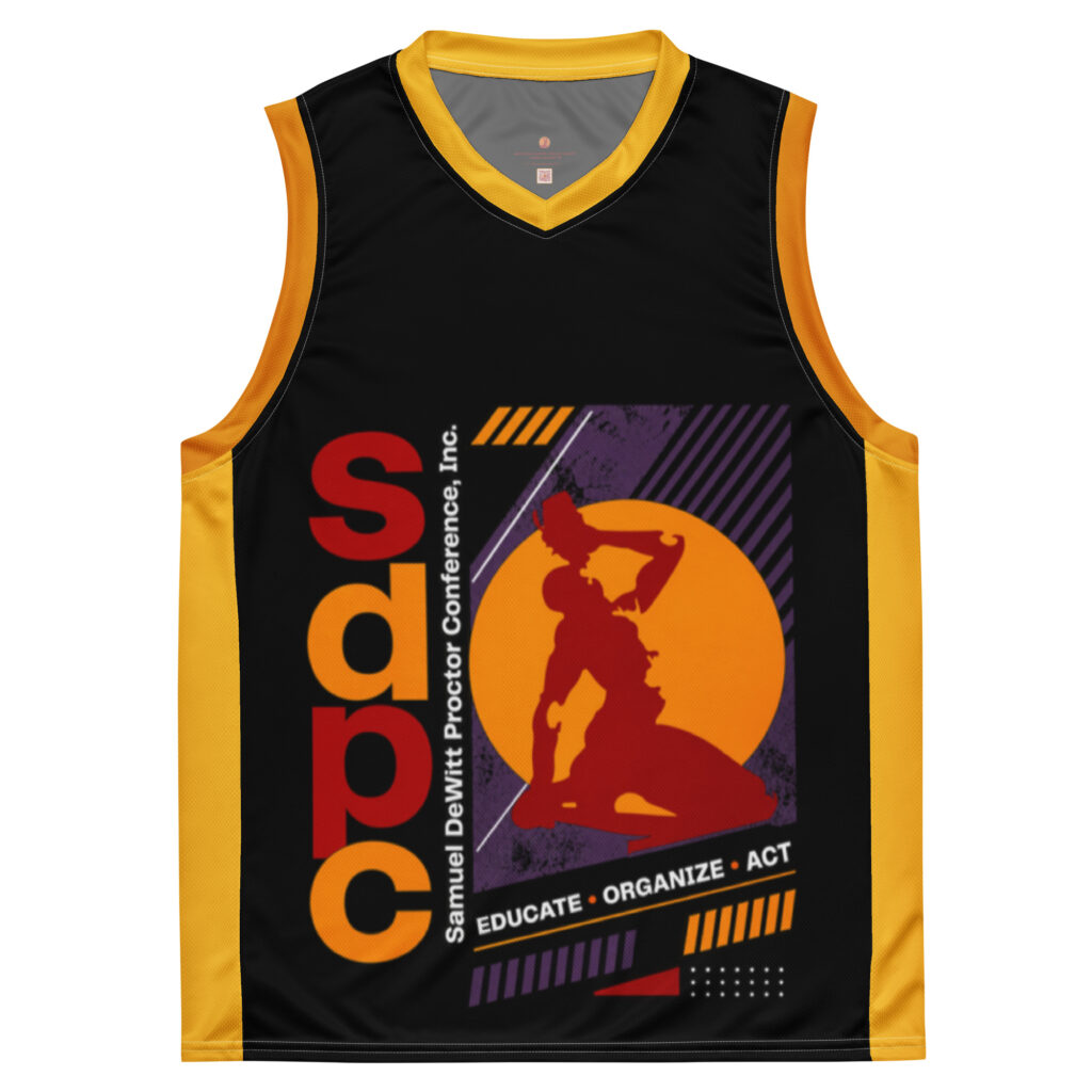 Recycled unisex basketball jersey
